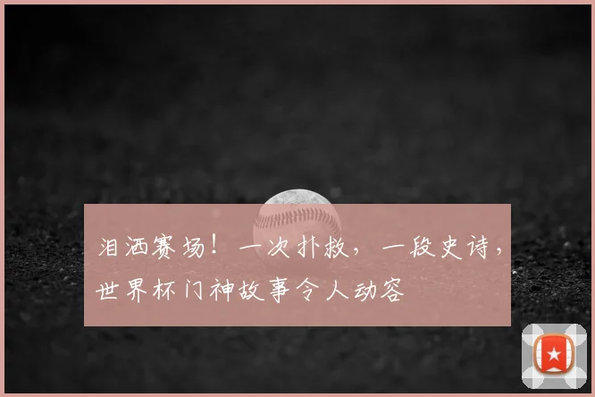 泪洒赛场！一次扑救，一段史诗，世界杯门神故事令人动容
